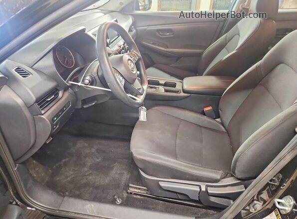 3N1AB8BV3SY260667 2025 NISSAN SENTRA Black Вид салону спереду
