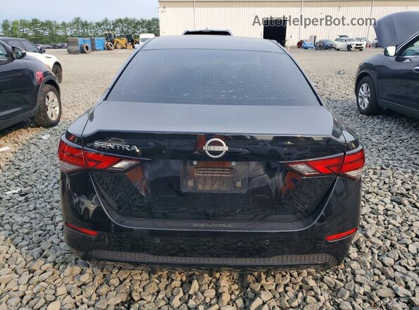 3N1AB8BV7RY235698 2024 NISSAN SENTRA Black Вид ззаду