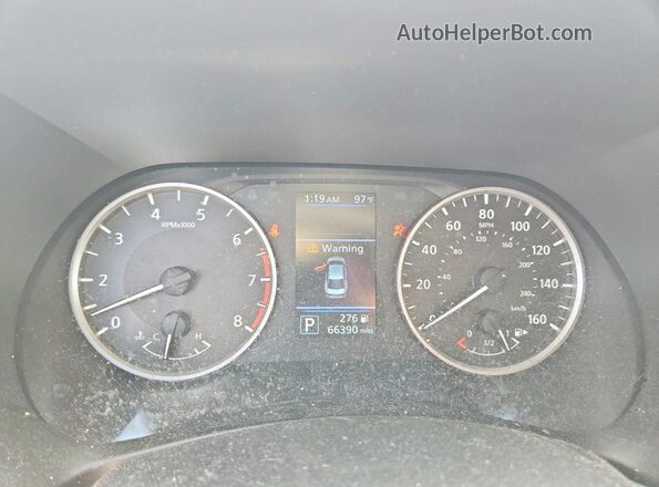 3N1AB8BV7SY382982 2025 NISSAN SENTRA White Вид щитка приладів