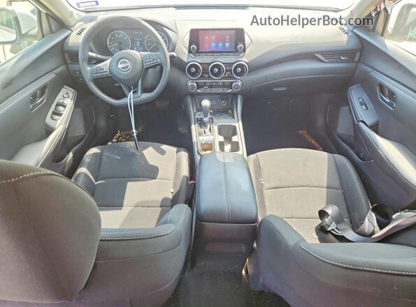 3N1AB8BV7SY382982 2025 NISSAN SENTRA White Вид панелі приладів