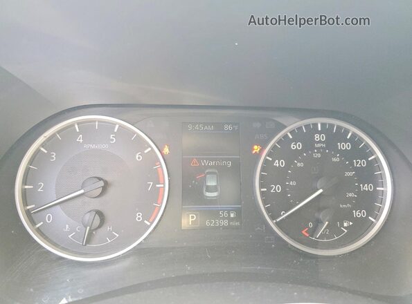 3N1AB8BV8RY215282 2024 NISSAN SENTRA Белый Вид щитка приборов