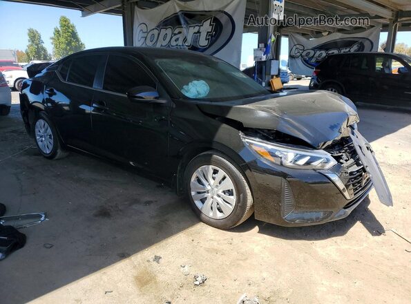 3N1AB8BV9SY351247 2025 NISSAN SENTRA Черный Передняя правая четверть