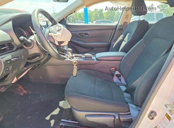 3N1AB8BV9SY407607 2025 NISSAN SENTRA Белый Вид салона спереди