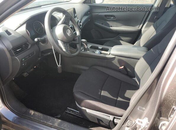 3N1AB8BVXRY280554 2024 NISSAN SENTRA Gray წინა სალონის ხედი