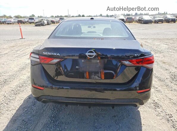 3N1AB8CV0RY309669 2024 NISSAN SENTRA Black Rear view