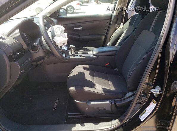 3N1AB8CV0RY309669 2024 NISSAN SENTRA Black Front interior view