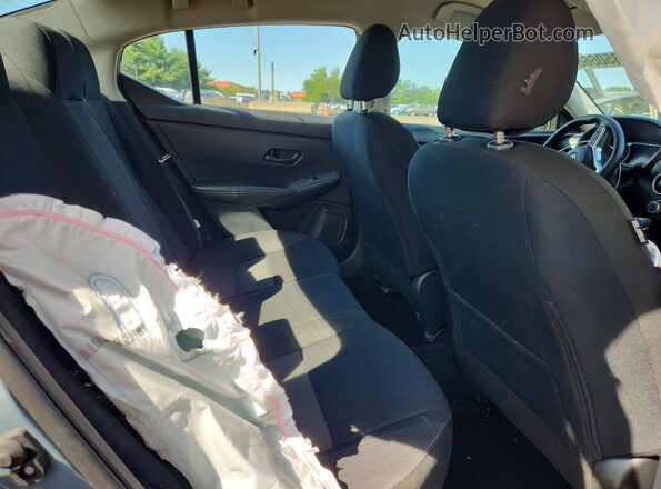3N1AB8CV0SY228340 2025 NISSAN SENTRA Gray Widok tylnych siedzeń