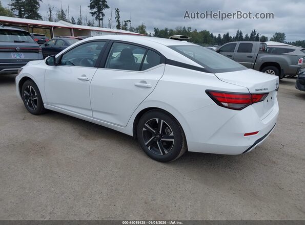 3N1AB8CV0SY302405 2025 NISSAN SENTRA White Задня ліва чверть