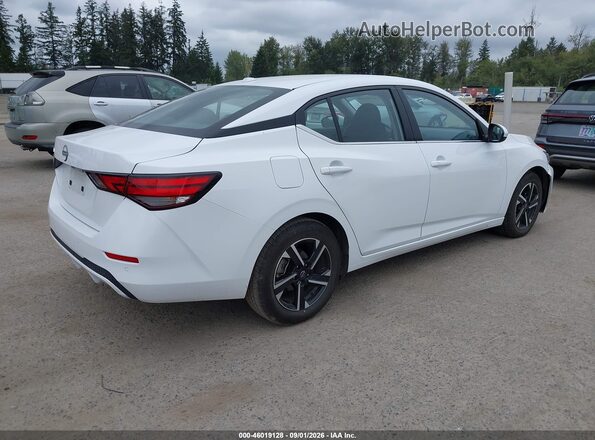 3N1AB8CV0SY302405 2025 NISSAN SENTRA White Задня права чверть