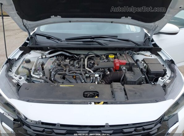 3N1AB8CV0SY302405 2025 NISSAN SENTRA White Вид ззаду