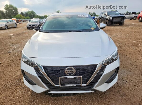 3N1AB8CV1MY235784 2021 NISSAN SENTRA Silver Вид спереду