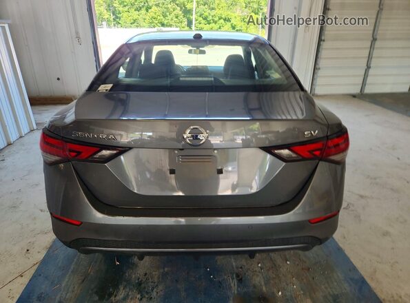 3N1AB8CV1PY241735 2023 NISSAN SENTRA Gray Вид ззаду