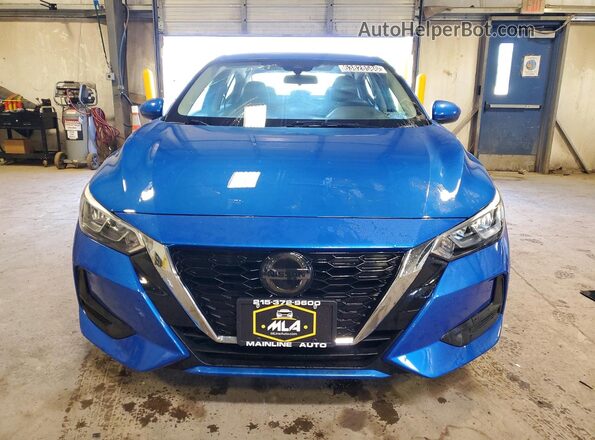 3N1AB8CV1PY319401 2023 NISSAN SENTRA Blue Вид спереду