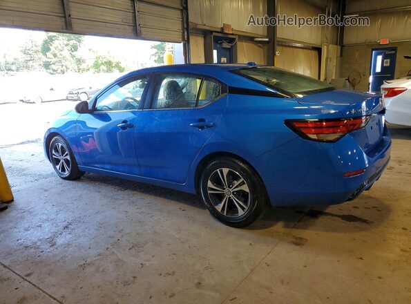 3N1AB8CV1PY319401 2023 NISSAN SENTRA Blue Задня ліва чверть