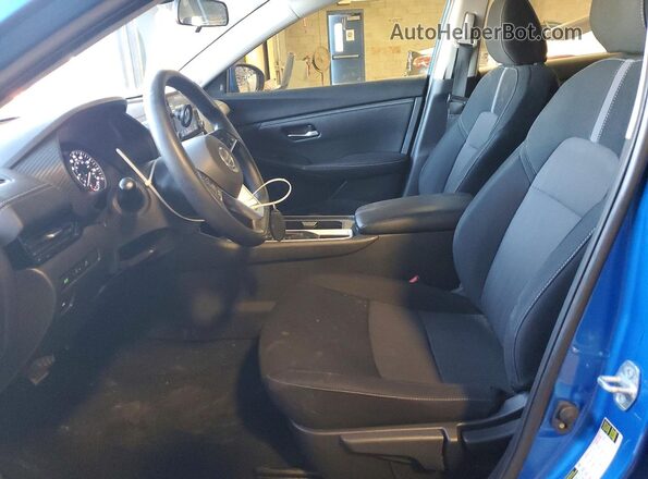 3N1AB8CV1PY319401 2023 NISSAN SENTRA Blue Вид салону спереду