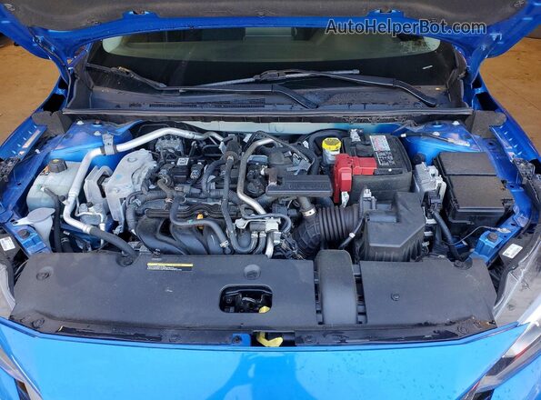 3N1AB8CV1PY319401 2023 NISSAN SENTRA Blue Вид задньої частини салону