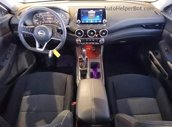 3N1AB8CV1SY355422 2025 NISSAN SENTRA White Вид панелі приладів