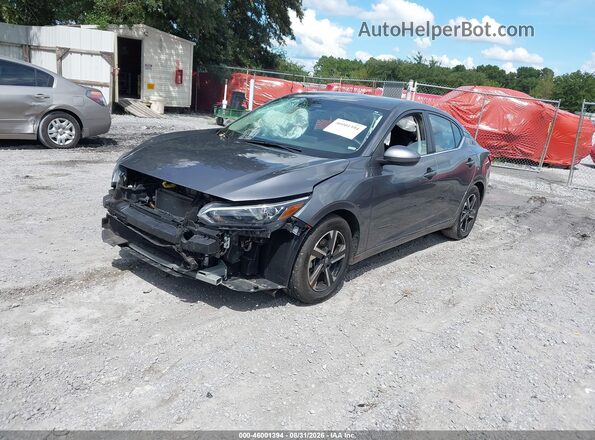 3N1AB8CV1SY377243 2025 NISSAN SENTRA Серый Передняя левая четверть