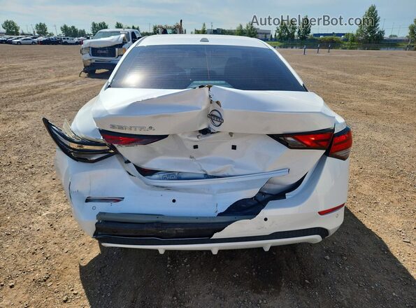 3N1AB8CV1SY388324 2025 NISSAN SENTRA White Հետևի տեսք