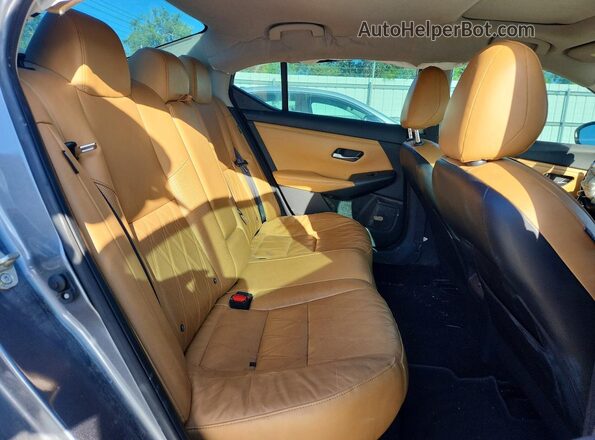 3N1AB8CV2LY259221 2020 NISSAN SENTRA Gray Rear seats view