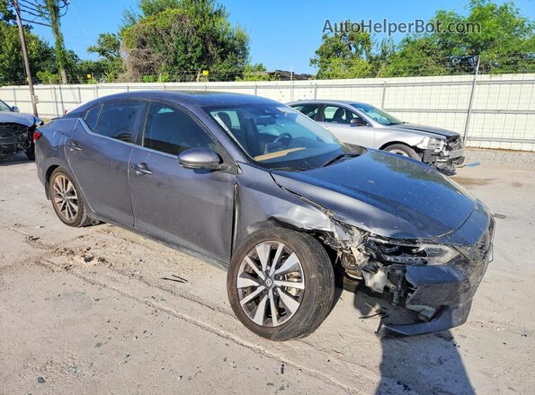3N1AB8CV2LY259221 2020 NISSAN SENTRA Gray Front right