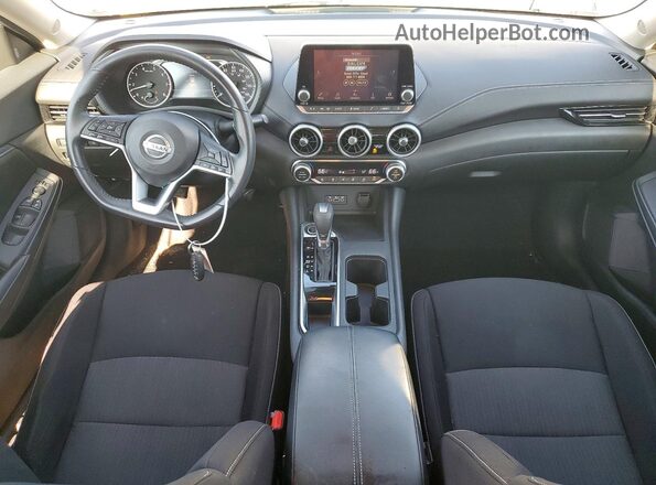 3N1AB8CV2LY286726 2020 NISSAN SENTRA White Вид панелі приладів