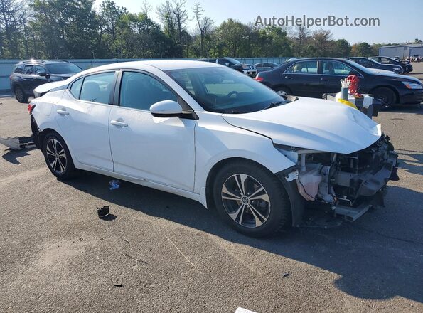 3N1AB8CV2LY286726 2020 NISSAN SENTRA White Передня права чверть