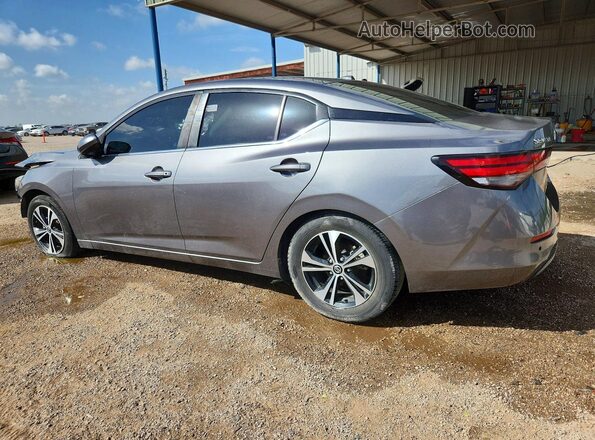 3N1AB8CV2MY246034 2021 NISSAN SENTRA Gray Հետևի ձախ
