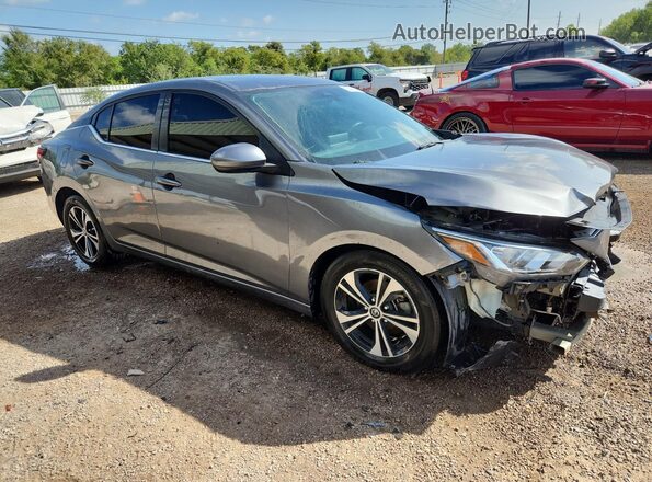 3N1AB8CV2MY246034 2021 NISSAN SENTRA Gray 