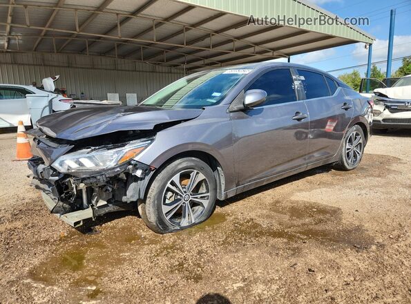 3N1AB8CV2MY246034 2021 NISSAN SENTRA Gray 