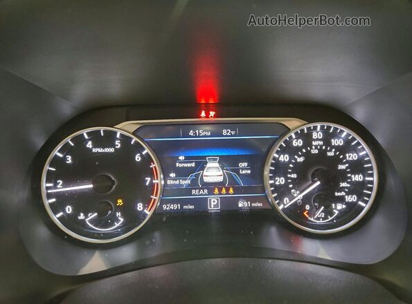 3N1AB8CV2PY232476 2023 NISSAN SENTRA Черный Вид щитка приборов
