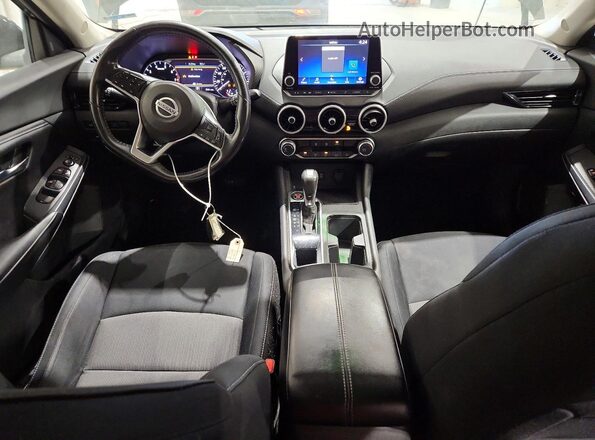 3N1AB8CV2PY232476 2023 NISSAN SENTRA Черный Вид панели приборов