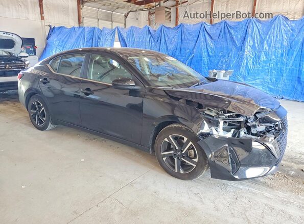 3N1AB8CV2RY336243 2024 NISSAN SENTRA Black Передня права чверть