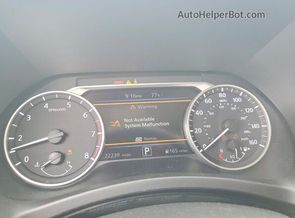 3N1AB8CV2SY394102 2025 NISSAN SENTRA Gray Instrument cluster view