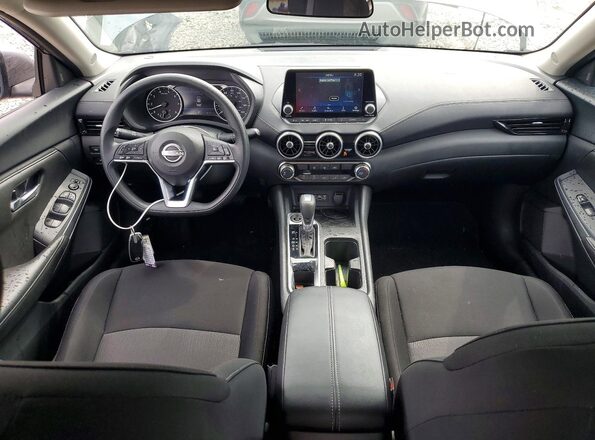 3N1AB8CV2SY394102 2025 NISSAN SENTRA Gray Dashboard view