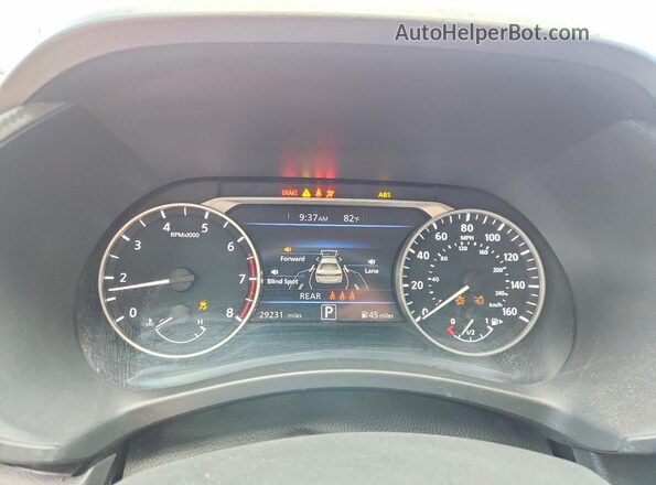 3N1AB8CV3RY319497 2024 NISSAN SENTRA Gray Вид щитка приладів