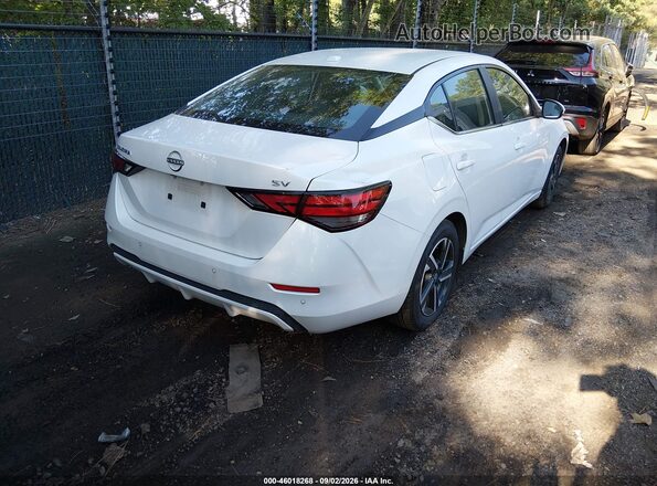 3N1AB8CV3RY365220 2024 NISSAN SENTRA Белый Задняя правая четверть
