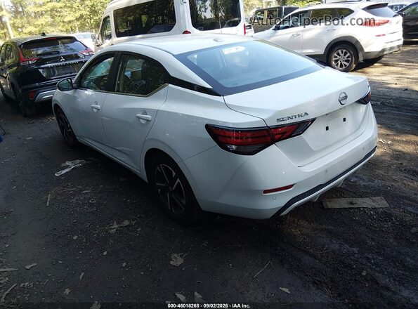3N1AB8CV3RY365220 2024 NISSAN SENTRA Белый Задняя левая четверть