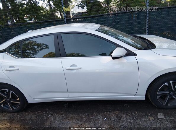 3N1AB8CV3RY365220 2024 NISSAN SENTRA Белый Вид задней части салона