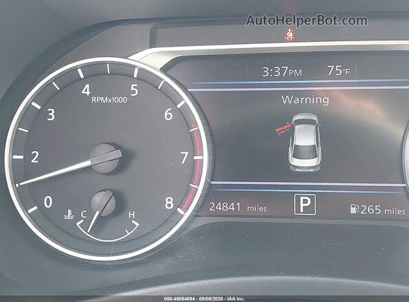 3N1AB8CV3SY362923 2025 NISSAN SENTRA Burgundy Vista de los asientos traseros