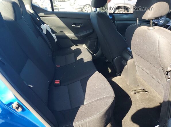 3N1AB8CV4PY229353 2023 NISSAN SENTRA Blue Rear seats view