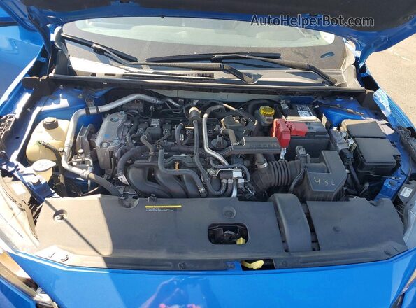 3N1AB8CV4PY229353 2023 NISSAN SENTRA Blue Rear interior view