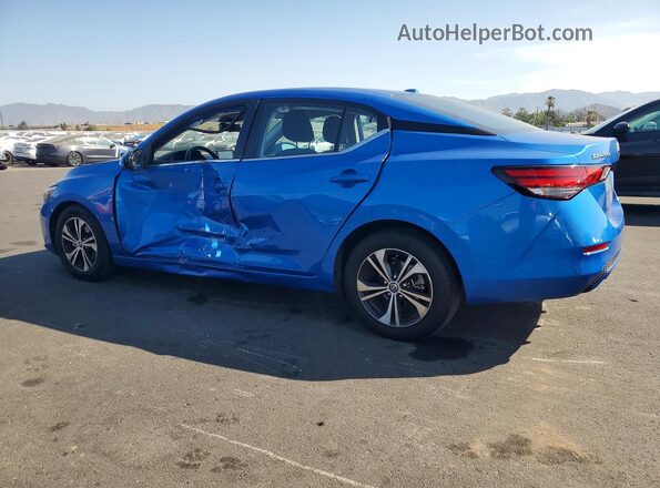 3N1AB8CV4PY229353 2023 NISSAN SENTRA Blue Rear left