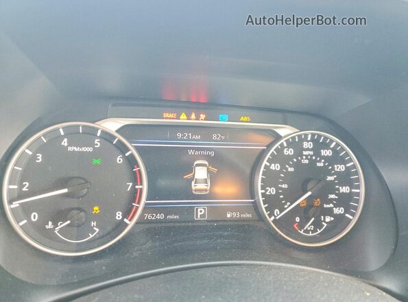 3N1AB8CV4PY229353 2023 NISSAN SENTRA Blue Instrument cluster view