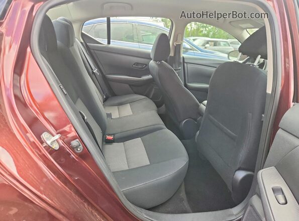 3N1AB8CV4RY338284 2024 NISSAN SENTRA Burgundy Vista de los asientos traseros