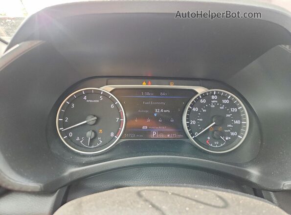 3N1AB8CV4RY338284 2024 NISSAN SENTRA Burgundy Vista del cuadro de instrumentos