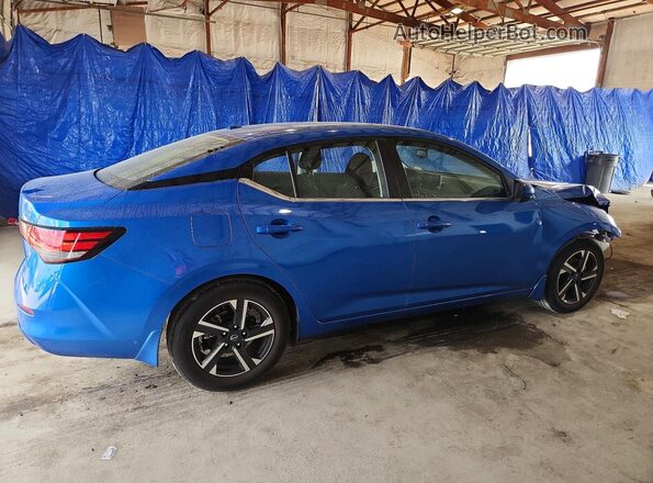 3N1AB8CV4SY367662 2025 NISSAN SENTRA Blue Задня права чверть