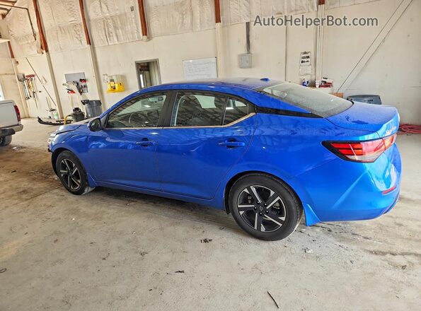 3N1AB8CV4SY367662 2025 NISSAN SENTRA Blue Задня ліва чверть