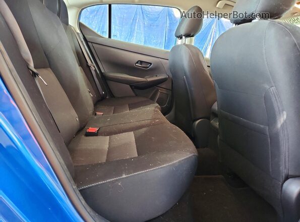 3N1AB8CV4SY367662 2025 NISSAN SENTRA Blue Вид задніх сидінь