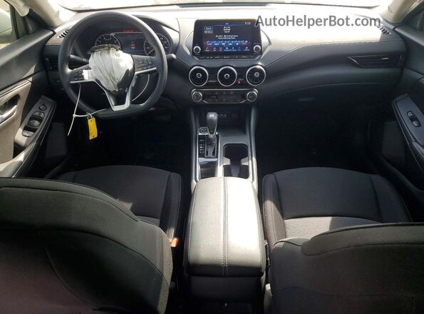 3N1AB8CV4SY399205 2025 NISSAN SENTRA White Вид панелі приладів